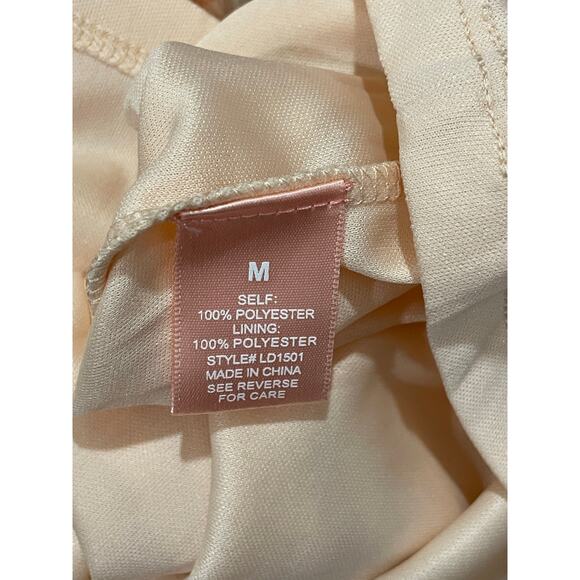 Lovecolette Floral Babydoll Dress - Peach - Medium - Picture 9 of 13